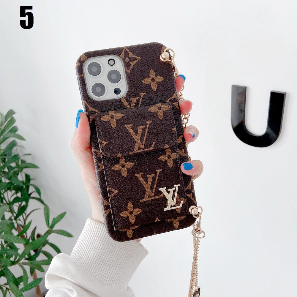 CherifCrochet Back Pocket Louis Vuitton And Gucci Phone Case For Samsung