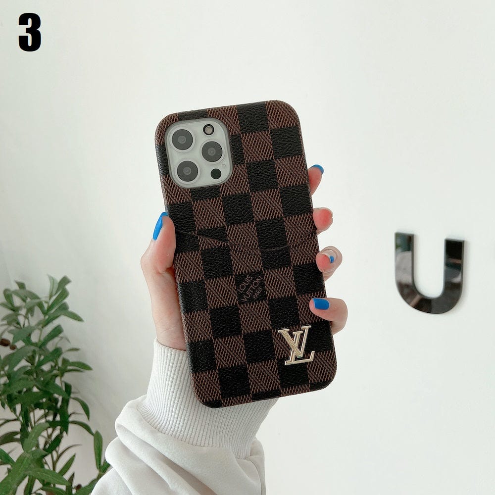 CherifCrochet Card Holder Louis Vuitton And Gucci Phone Case for Samsung