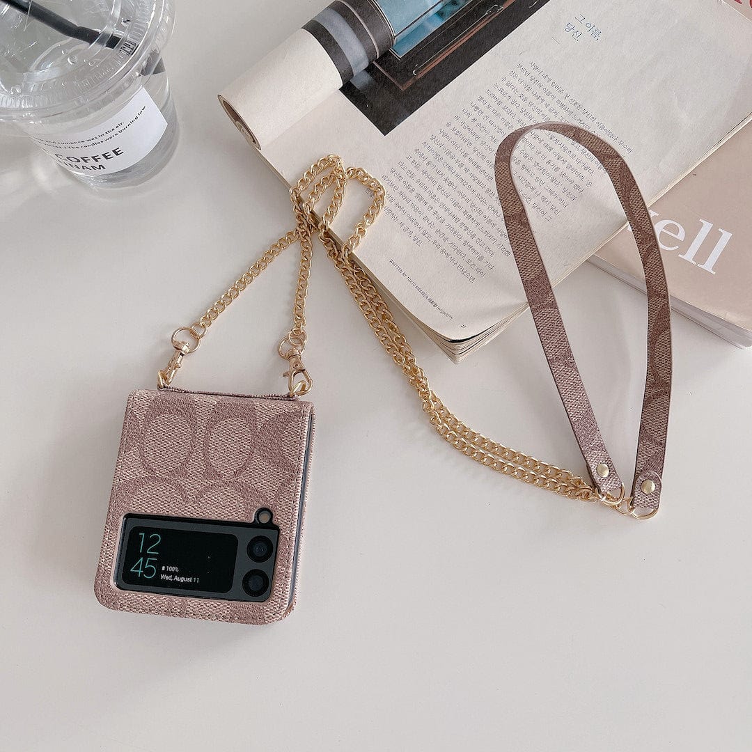 CherifCrochet Coach Samsung Z Flip Phone Cases