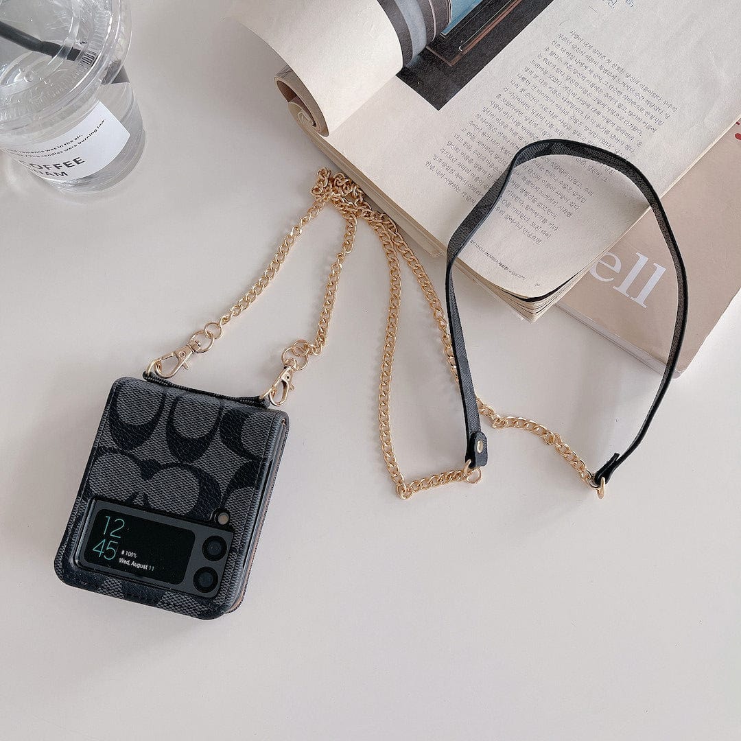 CherifCrochet Coach Samsung Z Flip Phone Cases