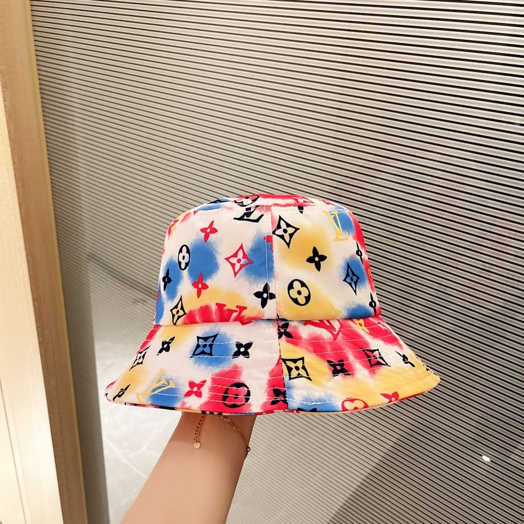 CherifCrochet Colorful Summer Louis Vuitton Bucket Hat