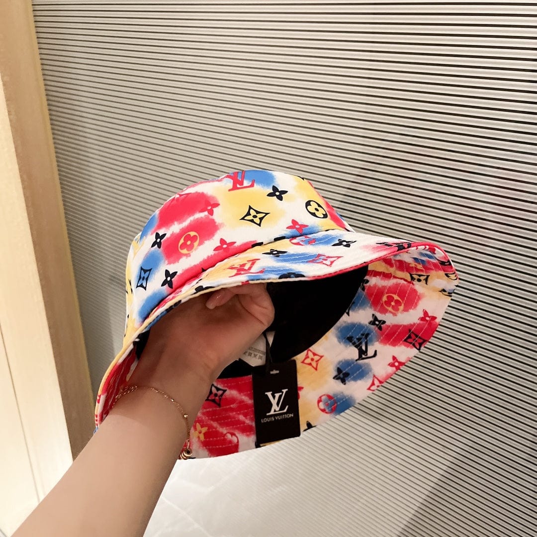 CherifCrochet Colorful Summer Louis Vuitton Bucket Hat
