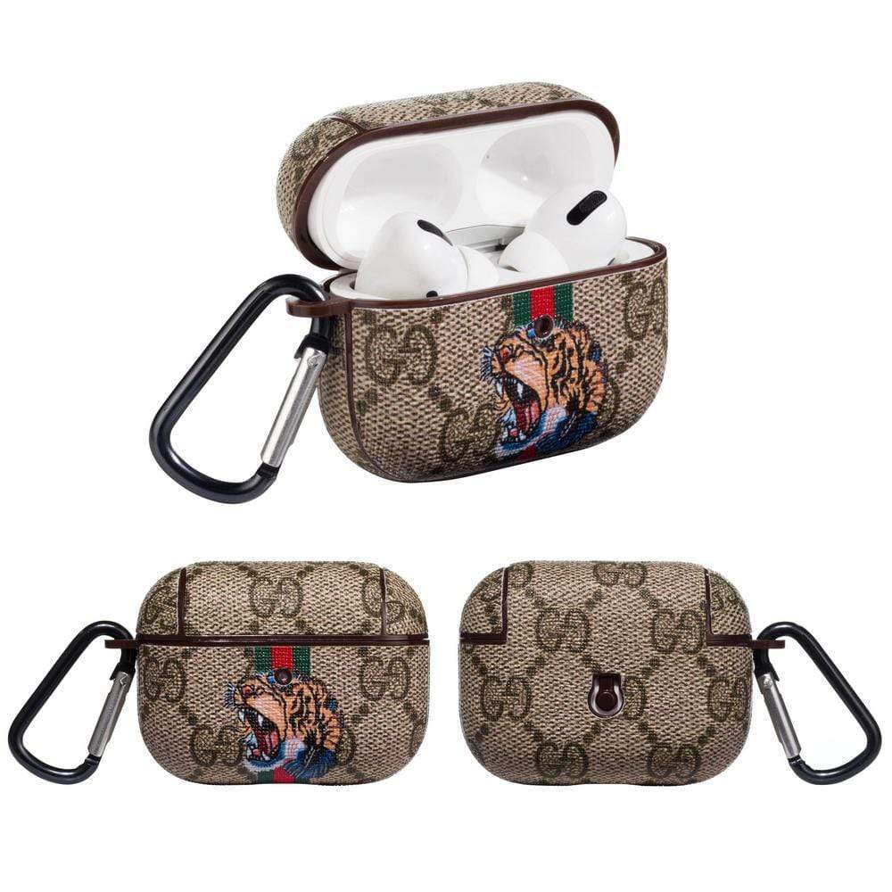 CherifCrochet Gucci Airpods Pro Case - Leather Fabric