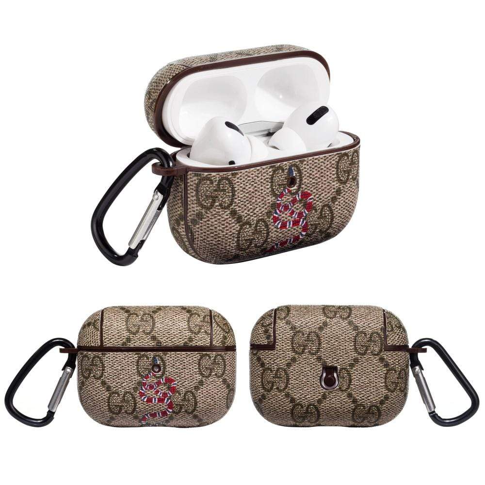 CherifCrochet Gucci Airpods Pro Case - Leather Fabric