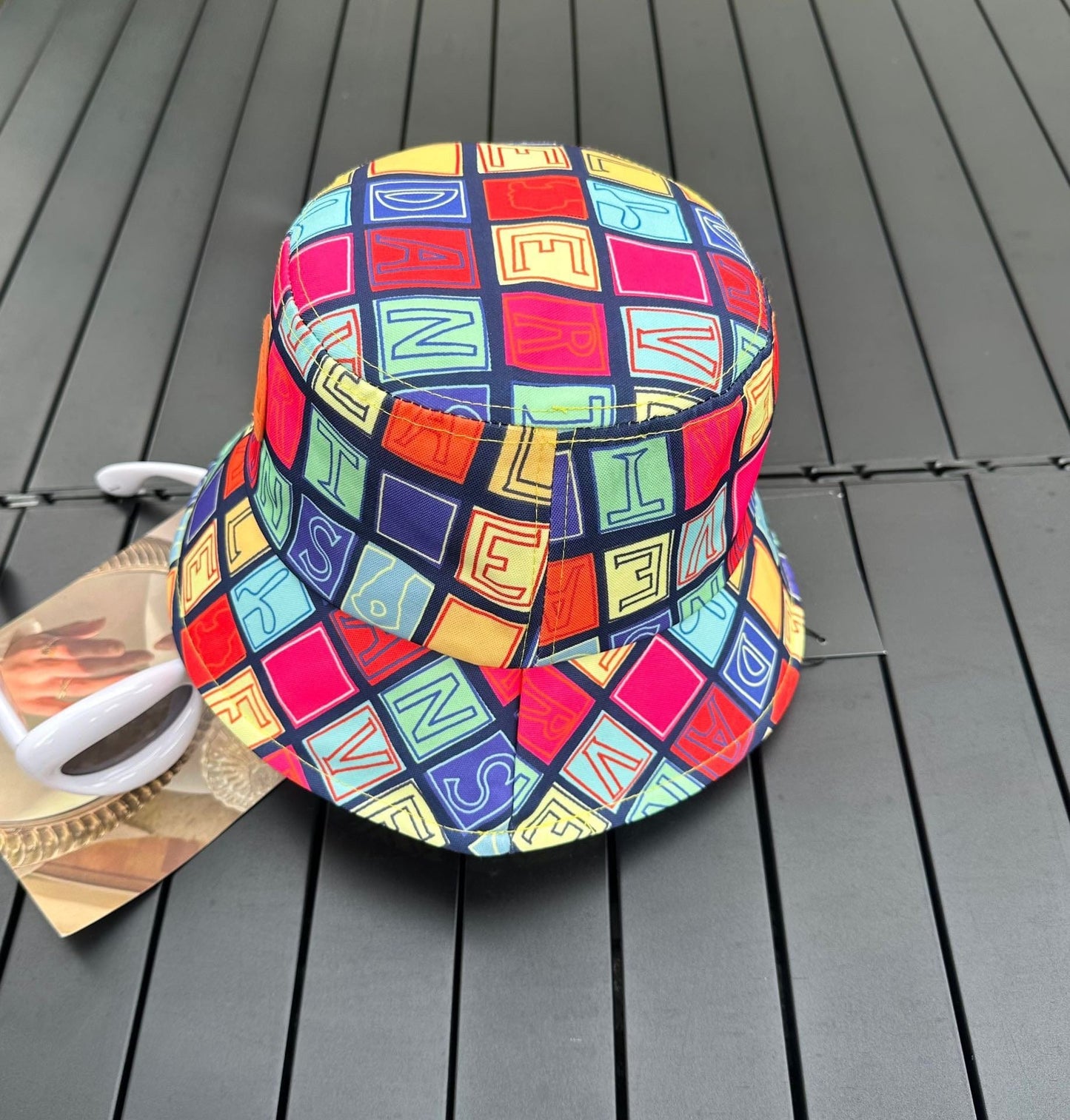 CherifCrochet Gucci Artistic Bucket Hat | Expressive and Fashion
