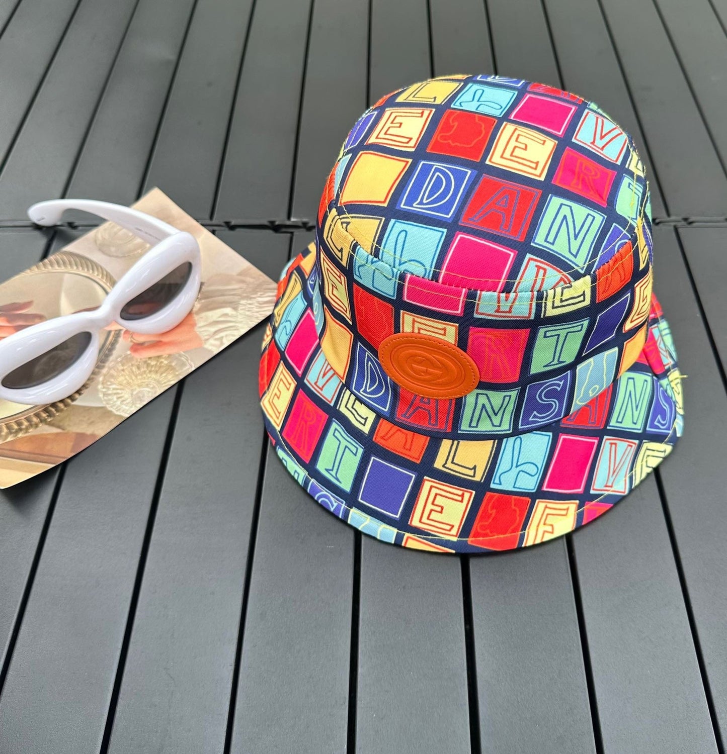 CherifCrochet Gucci Artistic Bucket Hat | Expressive and Fashion