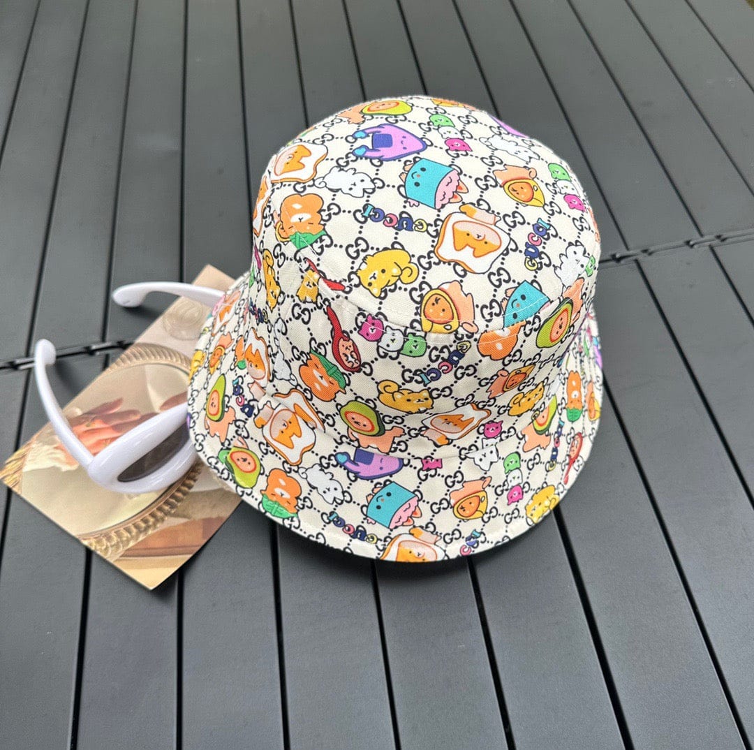 CherifCrochet Gucci Artistic Bucket Hat | Expressive and Fashion