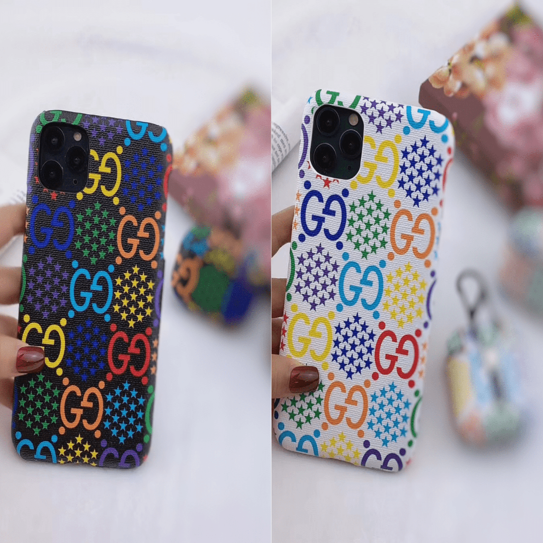 CherifCrochet Leather Gucci Iphone Cases for iPhone 13 | iPhone 14 | iPhone 15