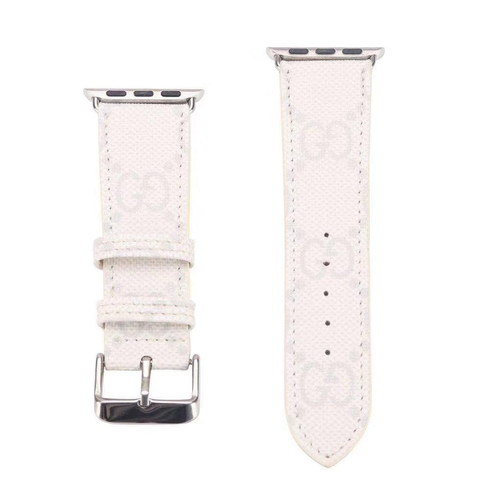 CherifCrochet Leather Gucci Watch Bands/Straps