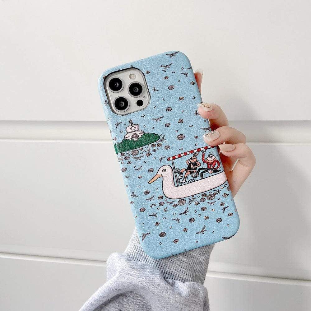 CherifCrochet Leather Hermes Iphone Cases - Phone Covers