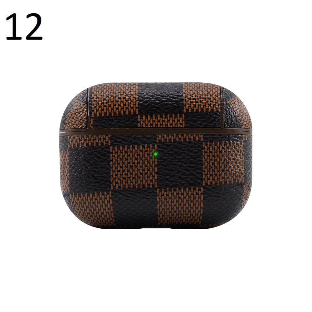 CherifCrochet Leather Louis Vuitton And Gucci Airpods Generation 3 Case