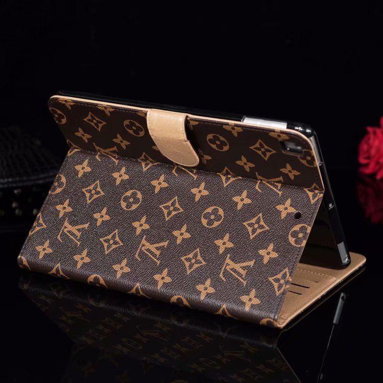 CherifCrochet Leather Louis Vuitton And Gucci iPad Flap Cases