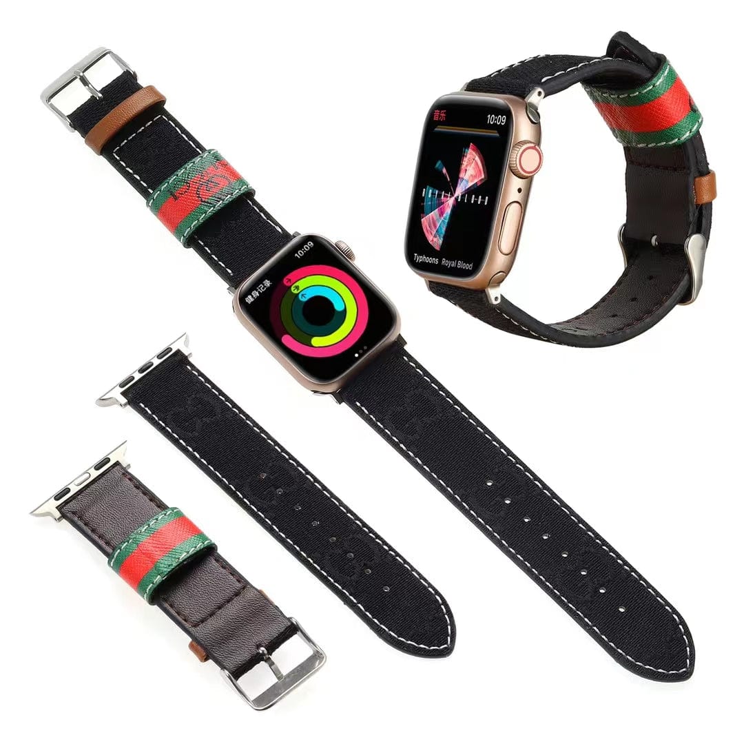 CherifCrochet Louis Vuitton Durable Leather Watch Band 38/40/41/42/44/45/49 mm