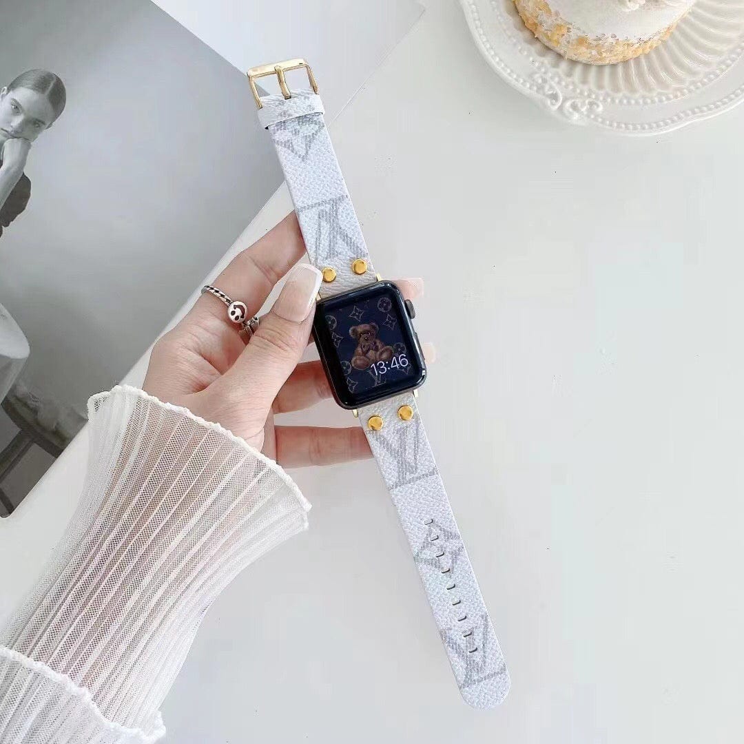 CherifCrochet Louis Vuitton Exotic Leather Watch Band 38/40/41/42/44/45/49 mm