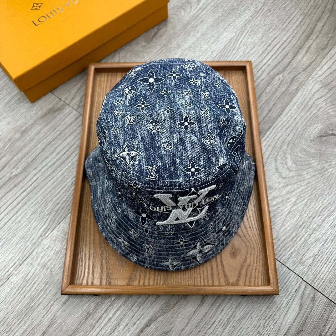 CherifCrochet Louis Vuitton Fabric Bucket Hat for Men and Women