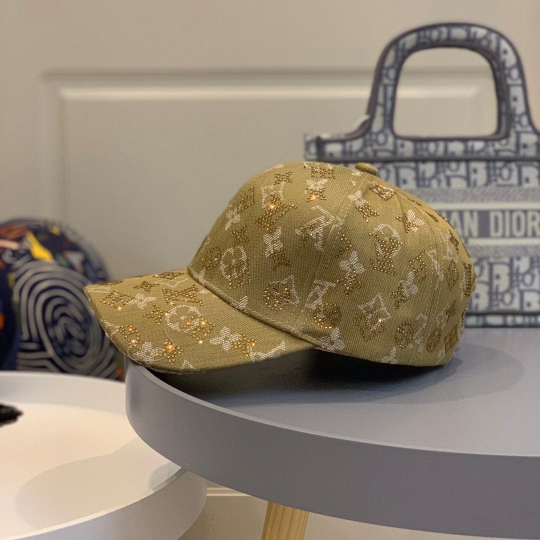 CherifCrochet Louis Vuitton Golden Monogram Baseball Cap
