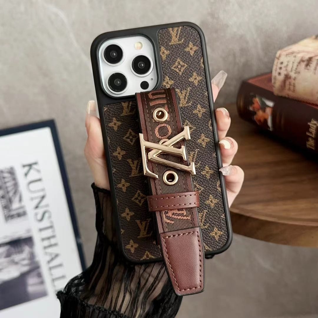 CherifCrochet Louis Vuitton & Gucci with Handle Designer iPhone Cases
