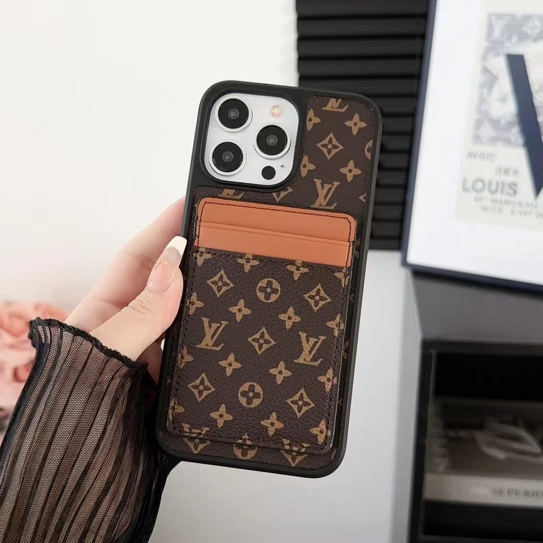 CherifCrochet Louis Vuitton iPhone Cover with Colorful Card Holder