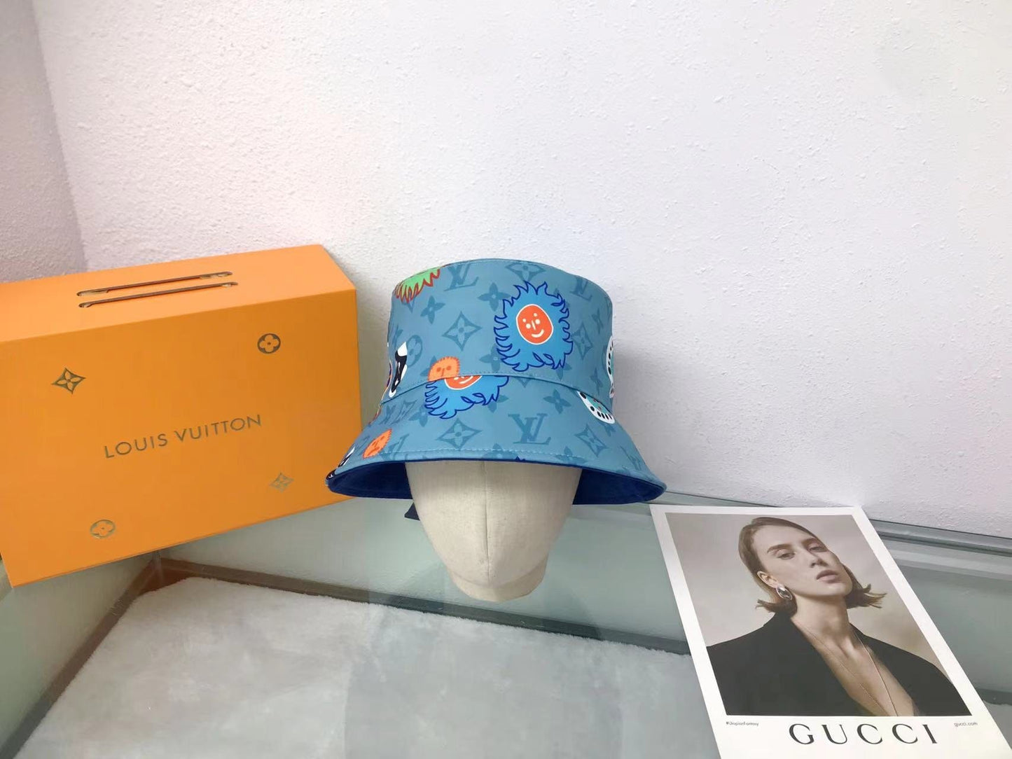 CherifCrochet Louis Vuitton Louis Vuitton x YK Reversible Faces Bucket Hat Collection