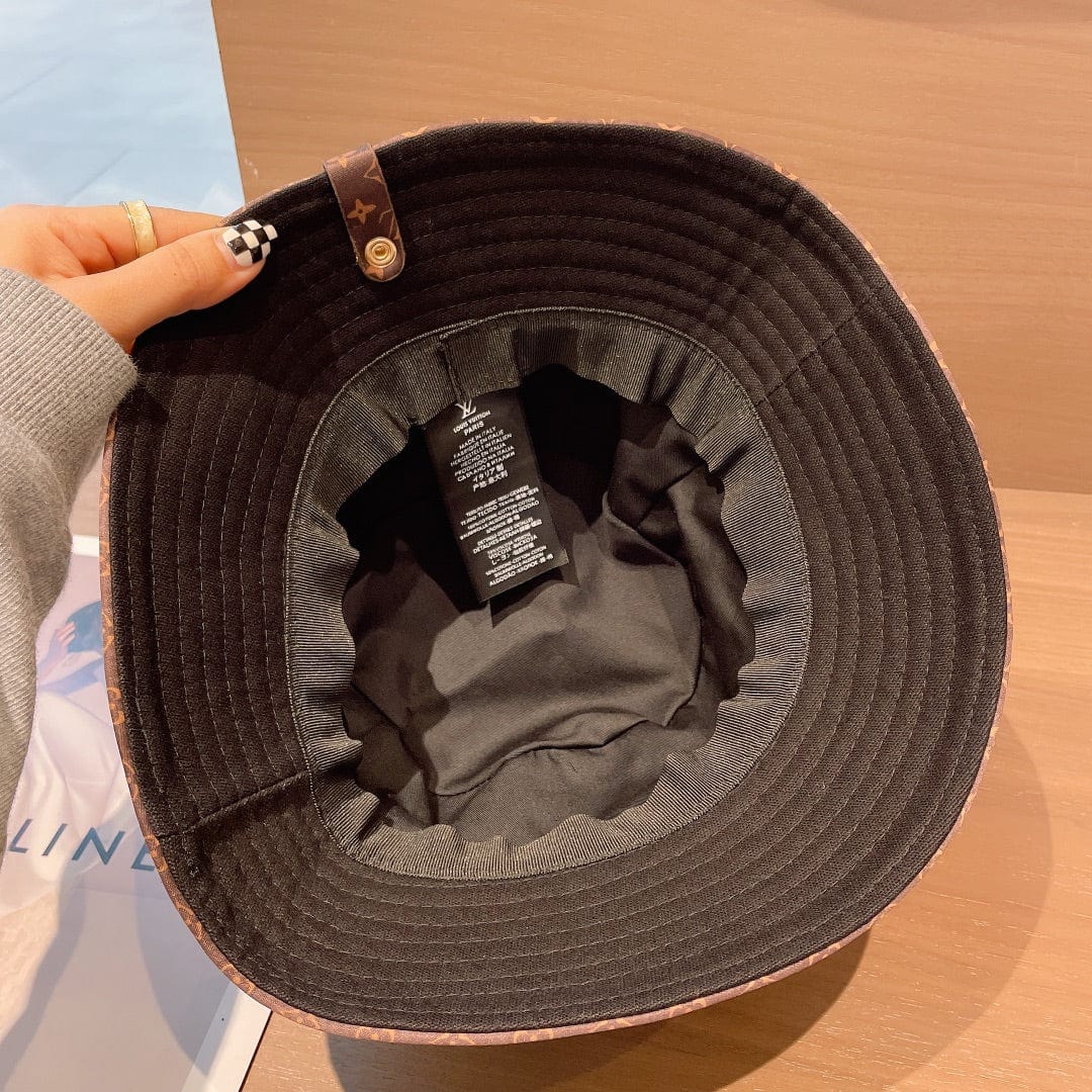 CherifCrochet Louis Vuitton Monogram Bucket Hat in Cream