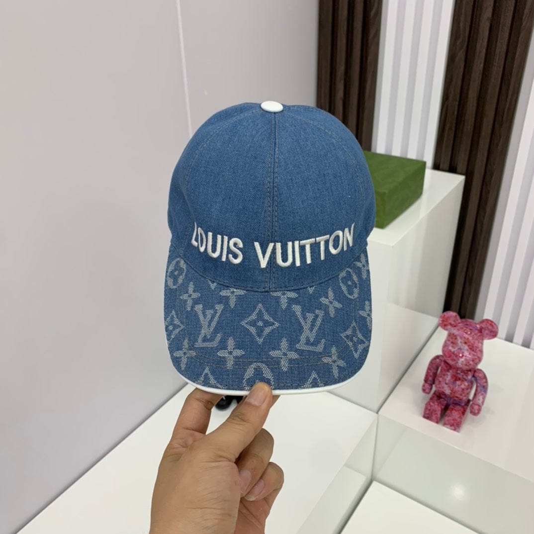 CherifCrochet Louis Vuitton Monogram Denim Cap