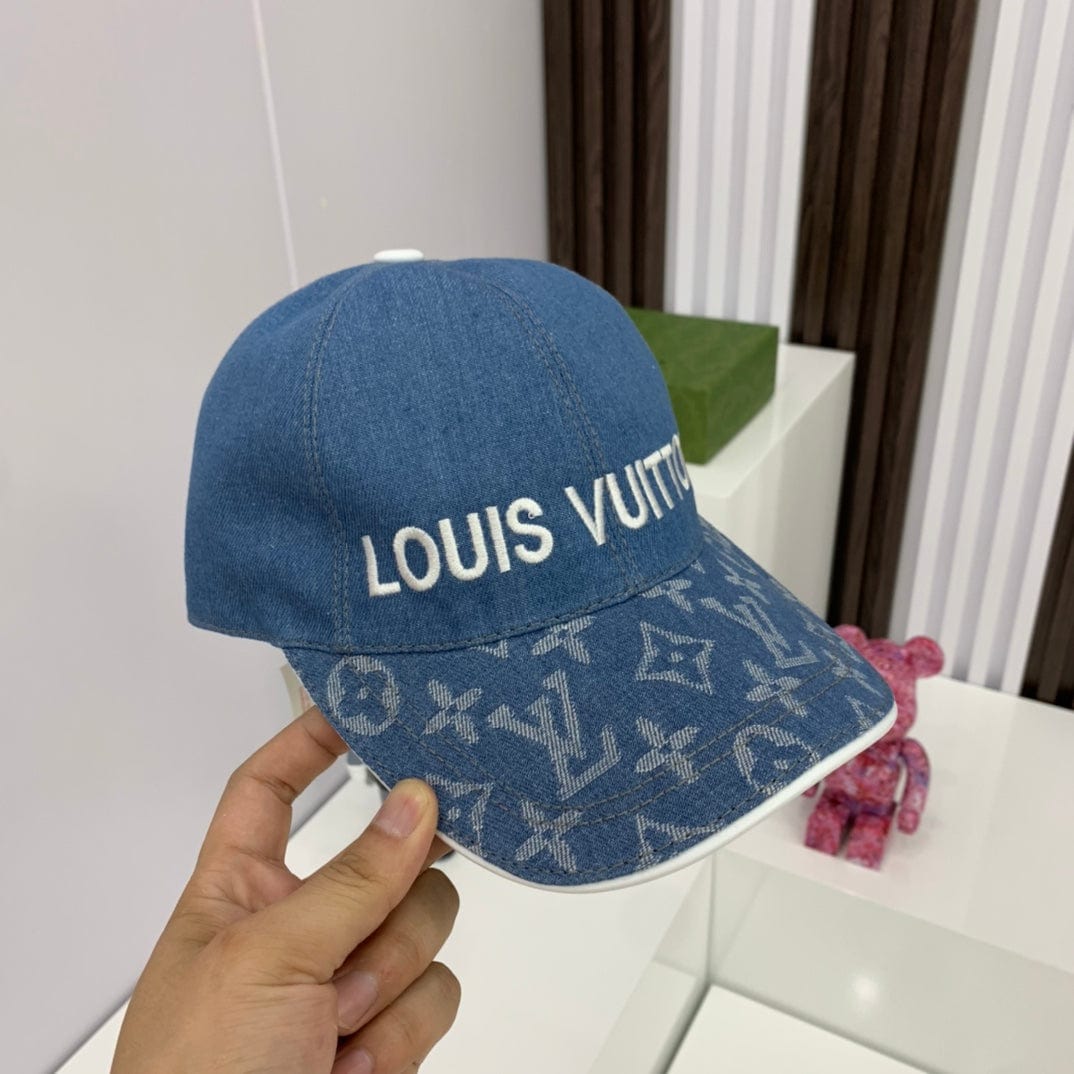 CherifCrochet Louis Vuitton Monogram Denim Cap