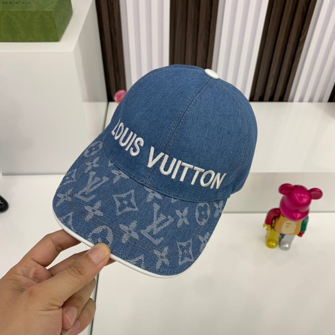 CherifCrochet Louis Vuitton Monogram Denim Cap