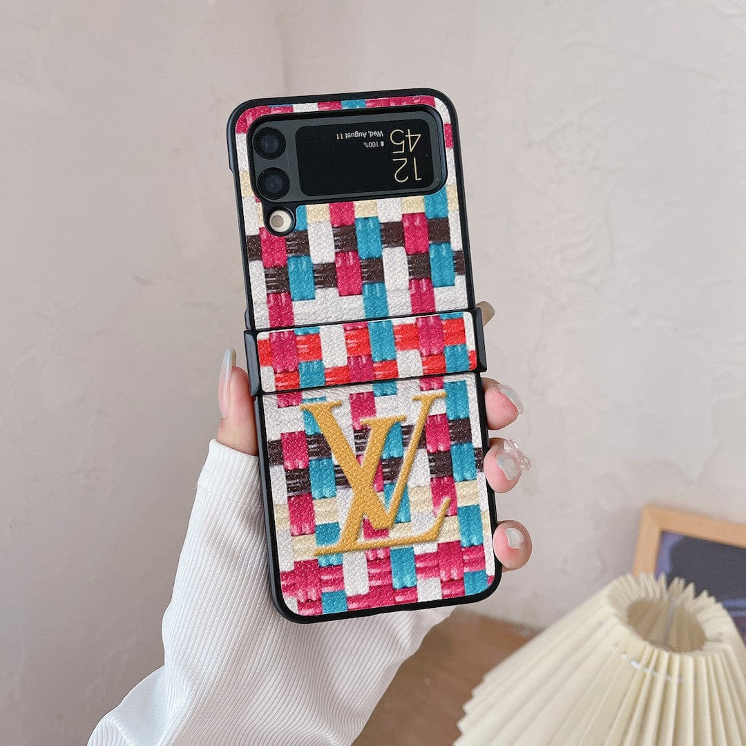 CherifCrochet Louis Vuitton Z Flip Phone Cases with Strap Holder | Striking Luxurious Craftsmanship