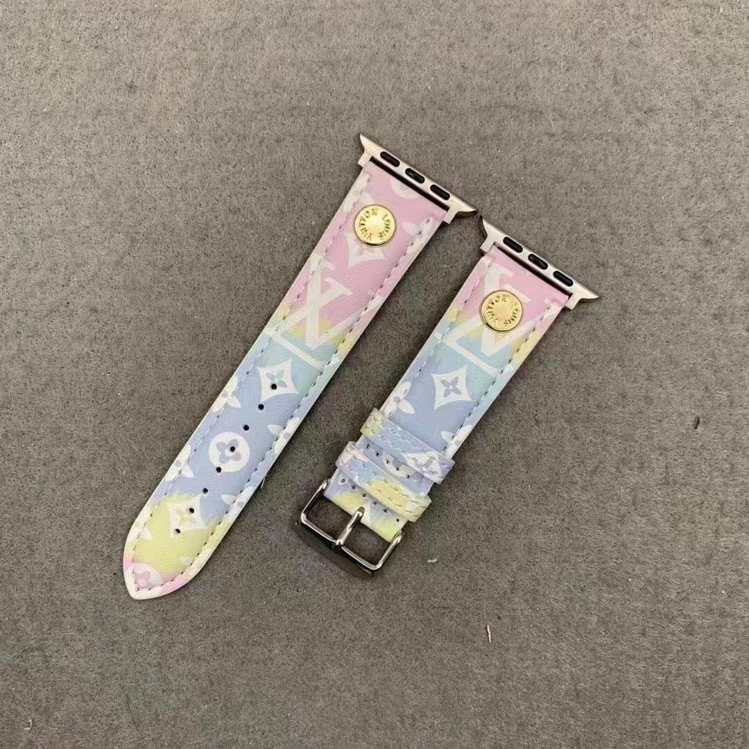 CherifCrochet Smooth Leather Louis Vuitton Watch Band 38/40/41/42/44/45/49 mm