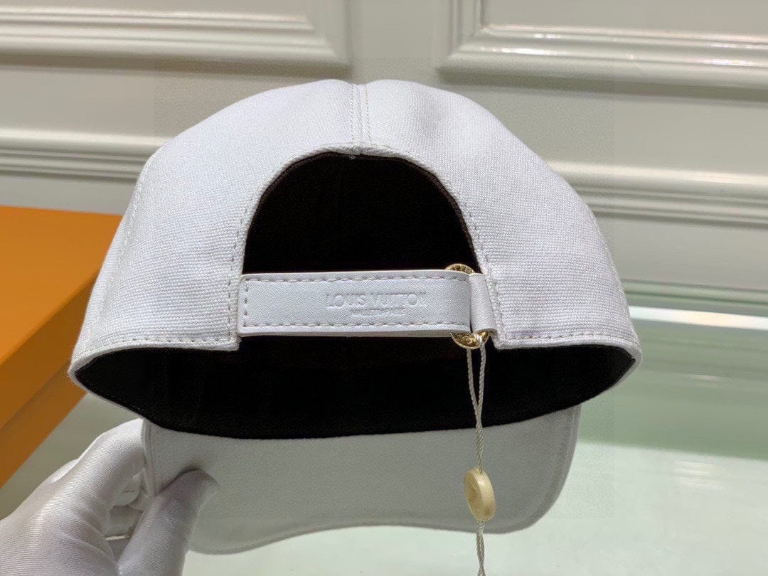 CherifCrochet Supreme Classic White Logo Cap