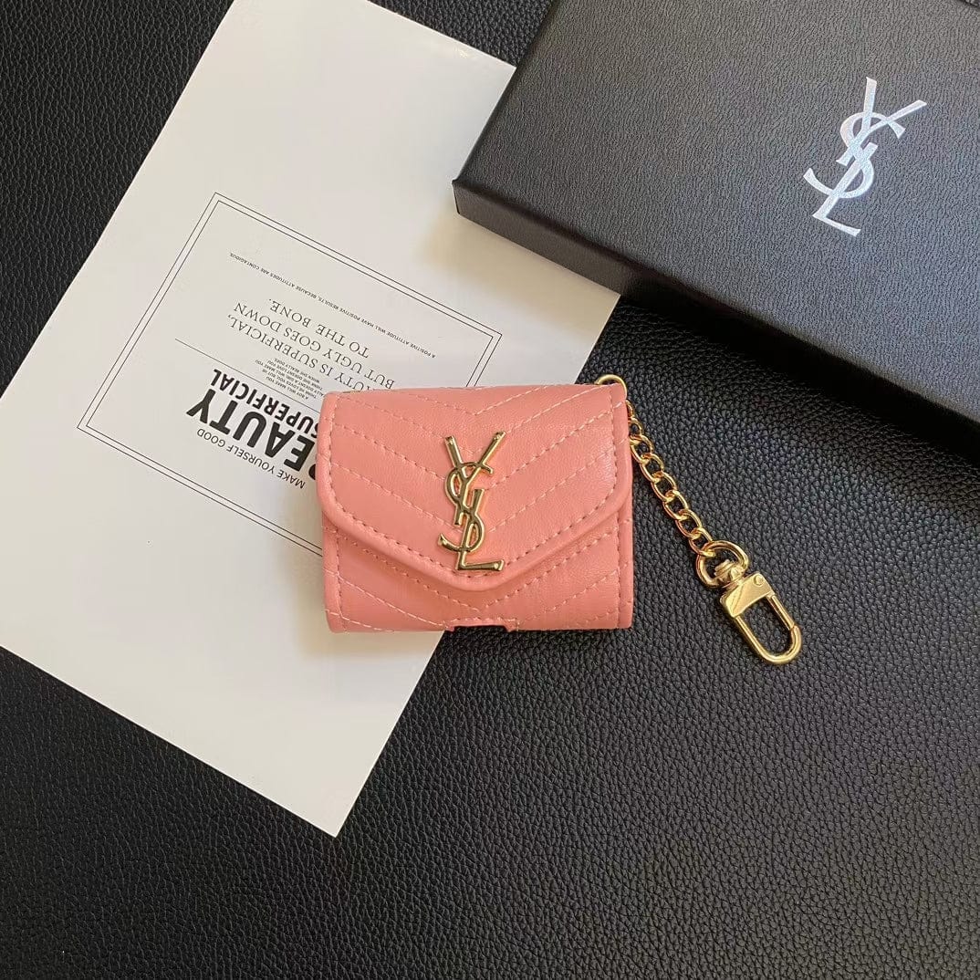 CherifCrochet YSL Airpods Pro Cases Compatible with Airpods 1/2 & AirPods Pro & Airpods 3