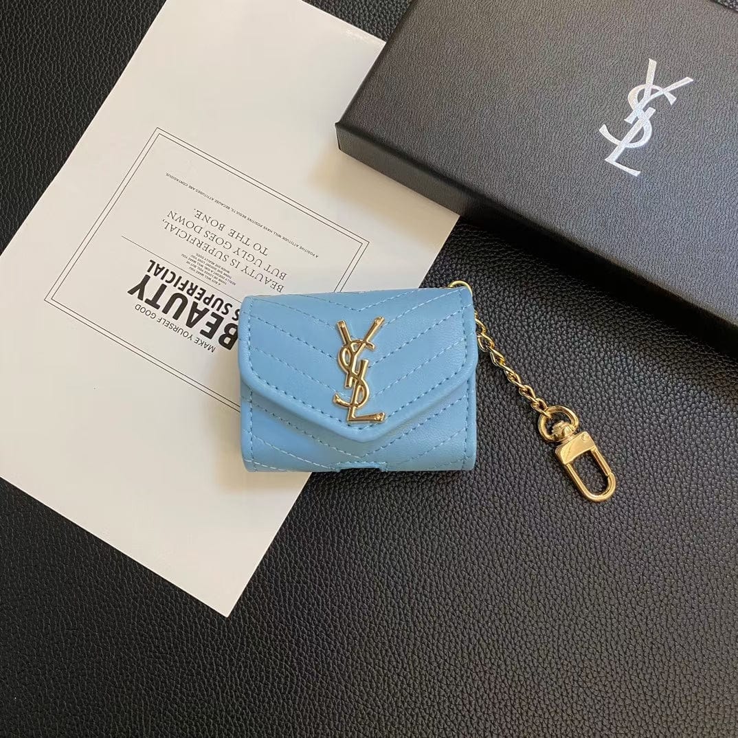 CherifCrochet YSL Airpods Pro Cases Compatible with Airpods 1/2 & AirPods Pro & Airpods 3