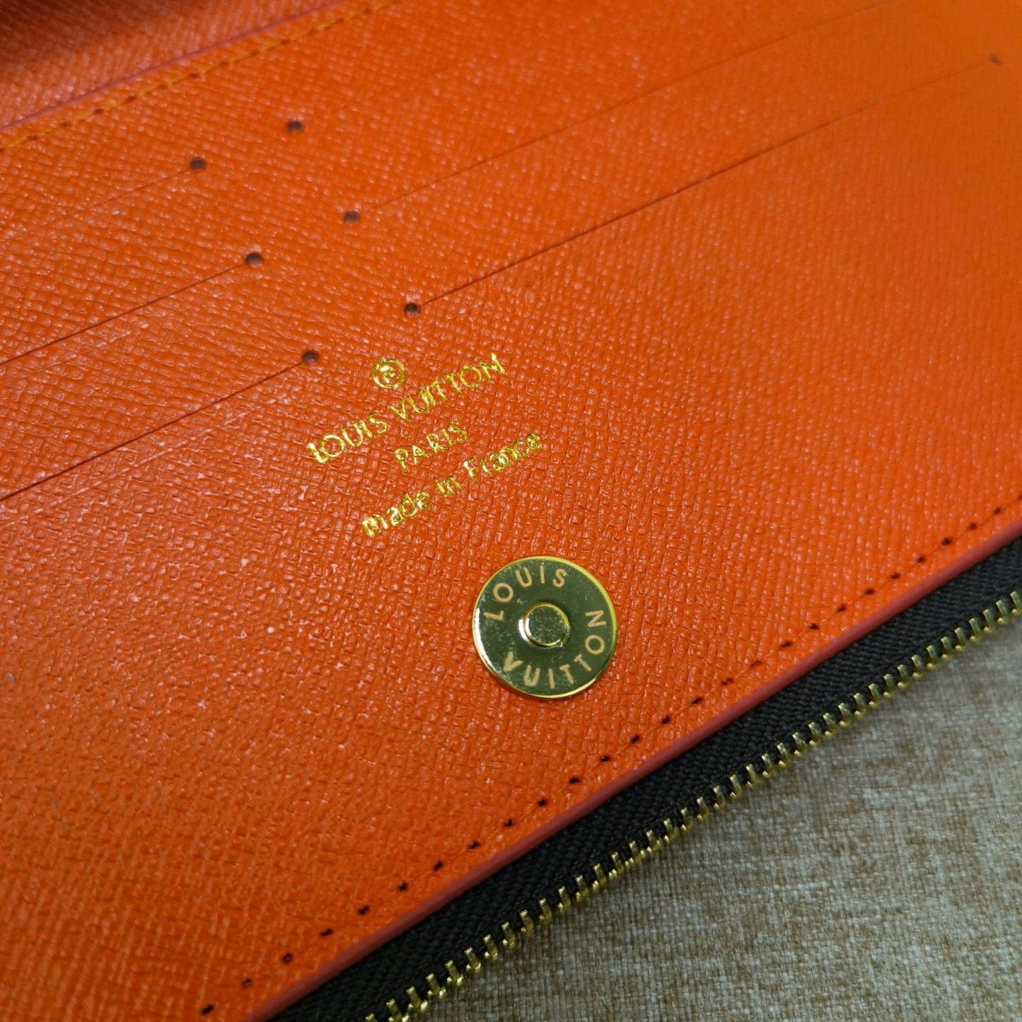 HypedEffects Monogram Bucket Pouch Brown Wallet