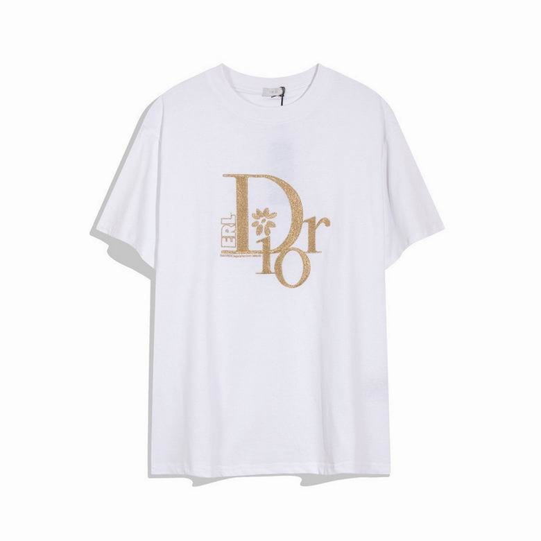 Ibesal Jewelry Dior T-shirt in black and white
