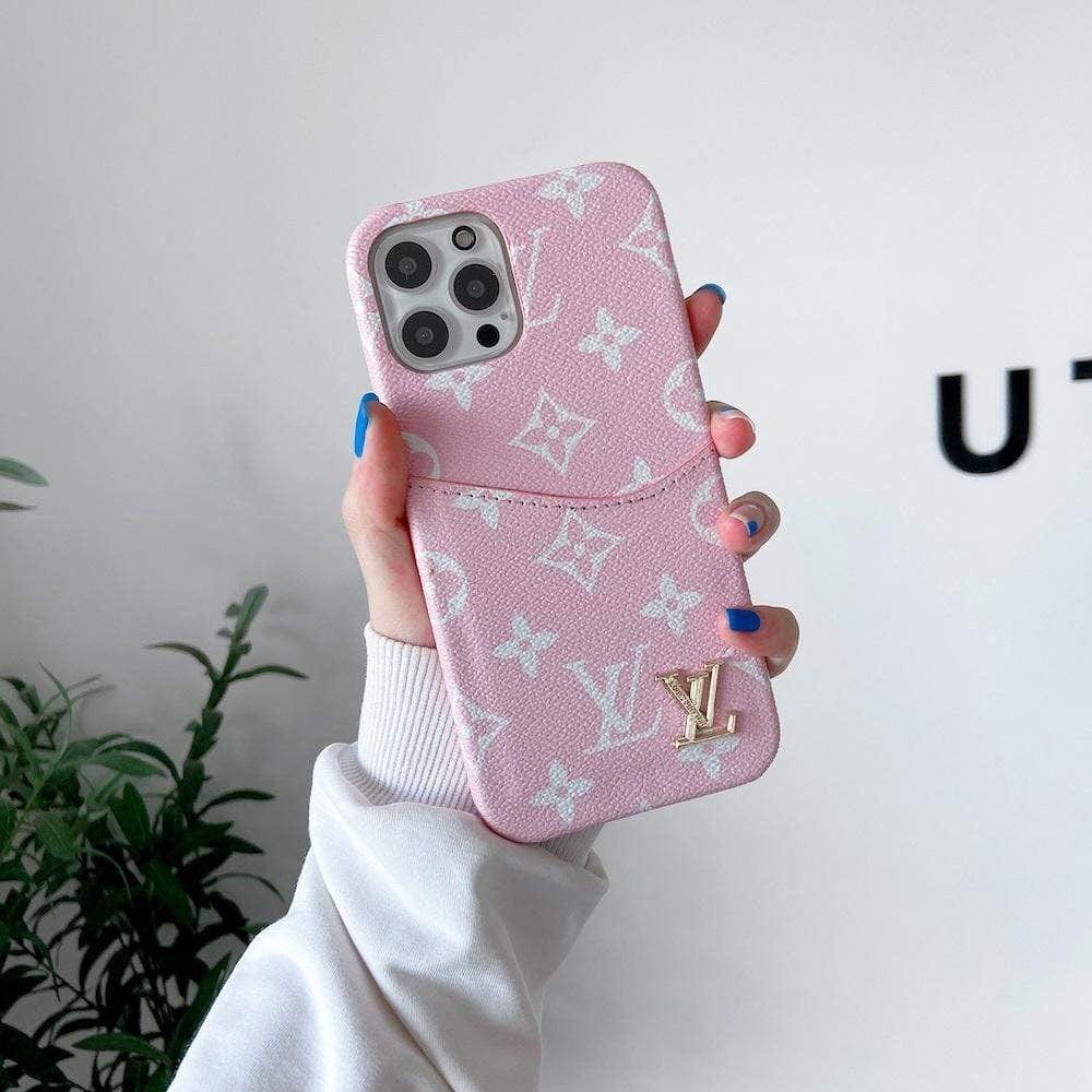 Ibesal Jewelry Leather Louis Vuitton Iphone Case