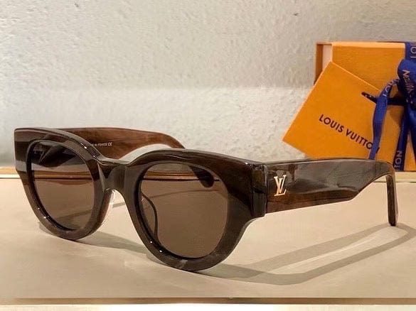 Ibesal Jewelry Louis Vuitton Round Sunglasses For Women | UV Protection Sunglasses