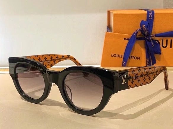 Ibesal Jewelry Louis Vuitton Round Sunglasses For Women | UV Protection Sunglasses