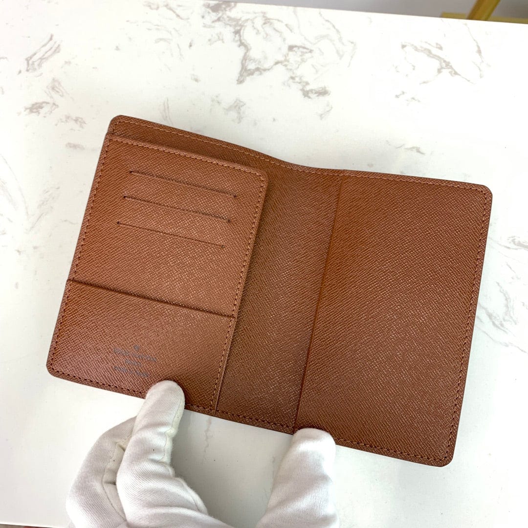 Tunde Store Brown Louis Vuitton Monogram Passport Holder
