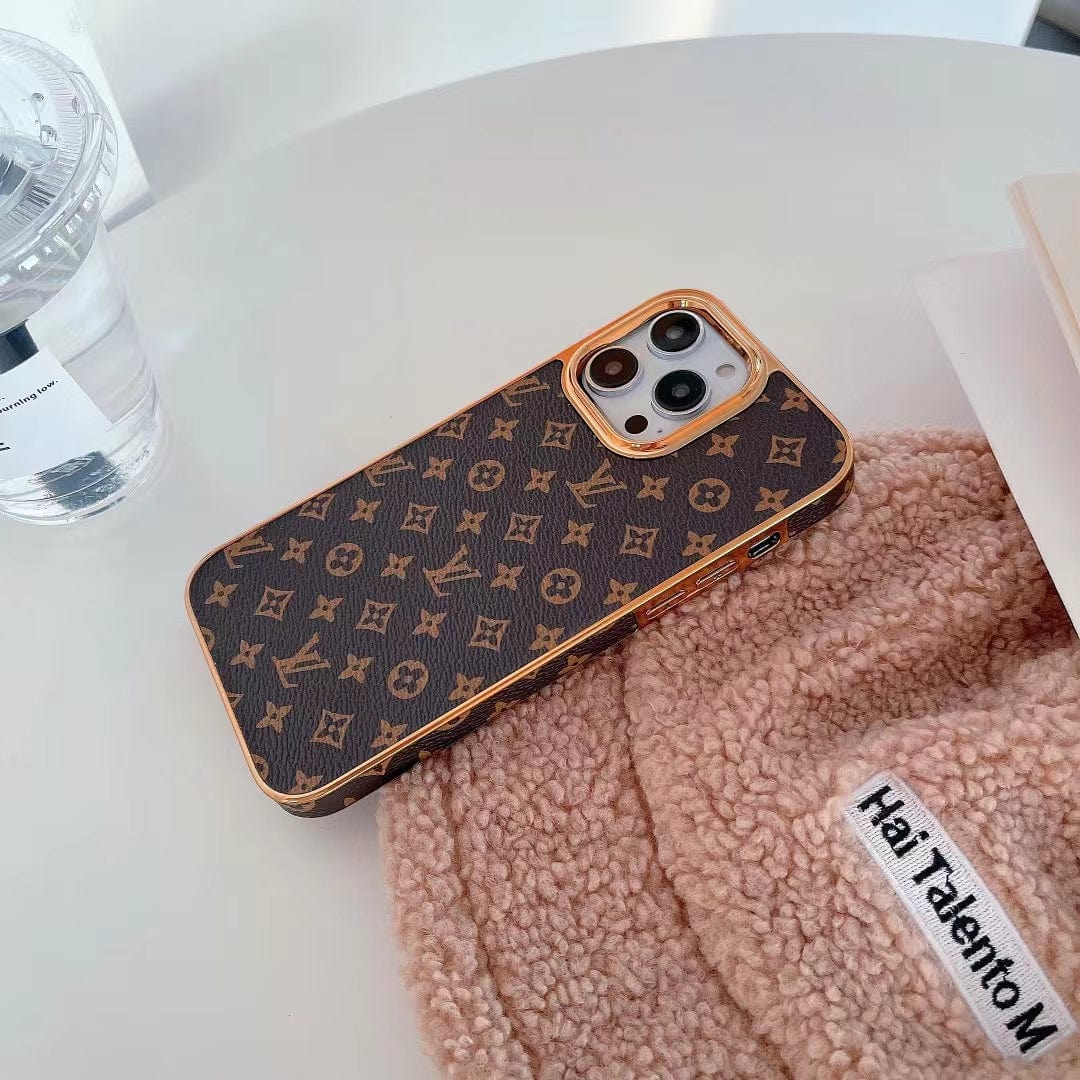 Tunde Store Brown Monogram iPhone Case