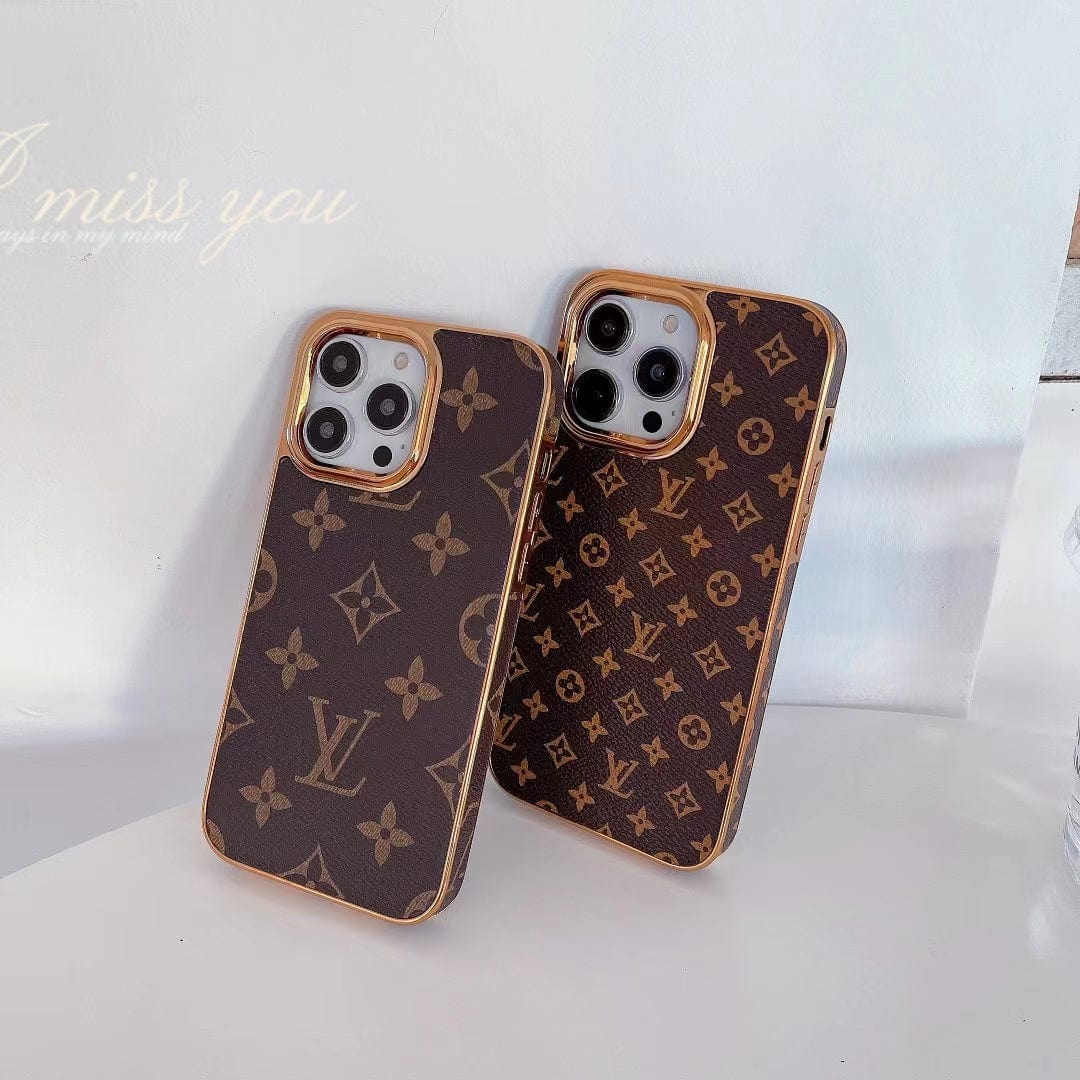 Tunde Store Brown Monogram iPhone Case
