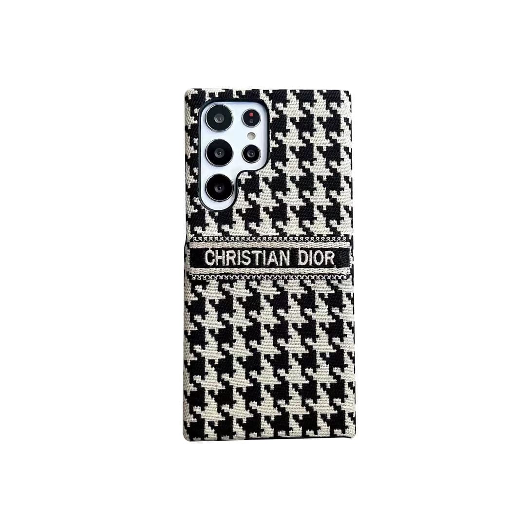 Tunde Store Christian Dior Designer Phone Cases for Samsung with Iconic Patterns