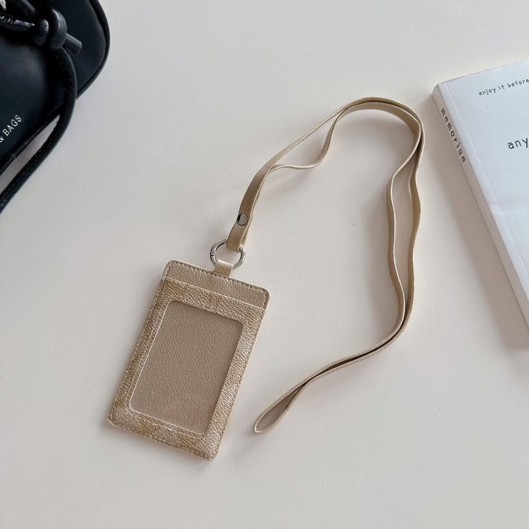 Tunde Store Coach Monogram Lanyard Cardholder – Slim ID Badge Holder