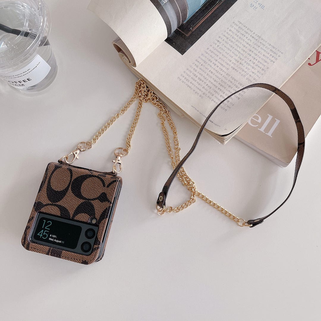 Tunde Store Coach Samsung Z Flip Phone Cases