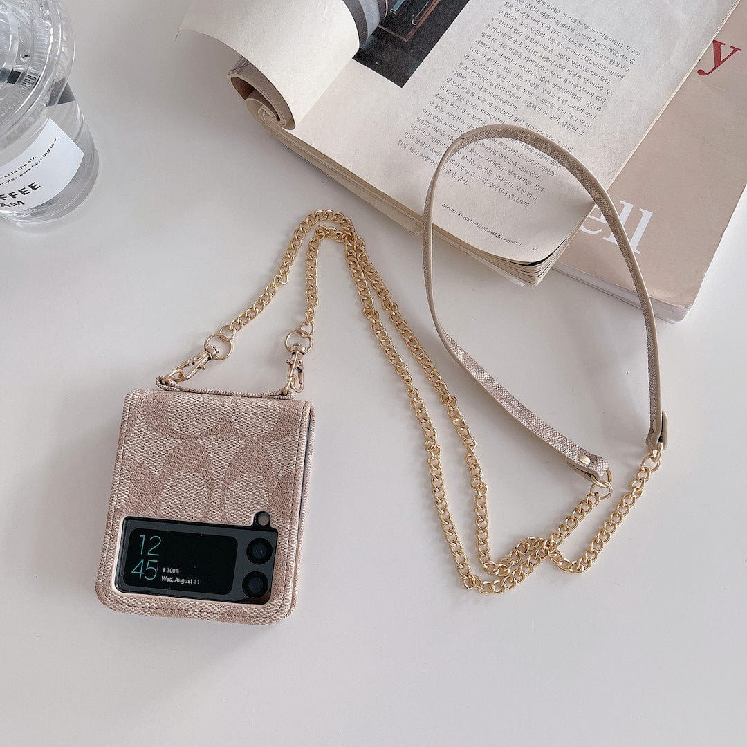 Tunde Store Coach Samsung Z Flip Phone Cases