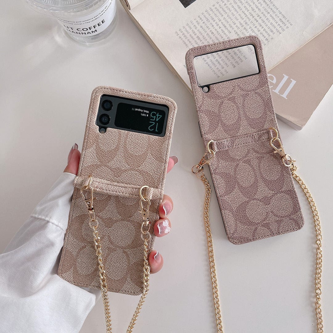 Tunde Store Coach Samsung Z Flip Phone Cases