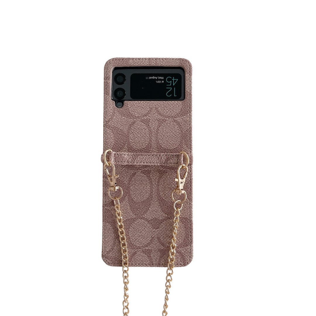 Tunde Store Coach Samsung Z Flip Phone Cases