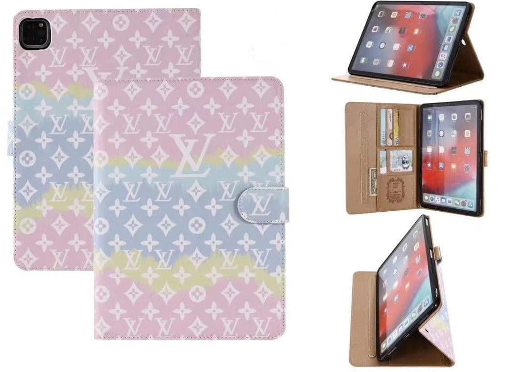 Tunde Store Colorful Leather Louis Vuitton And Gucci iPad Cases