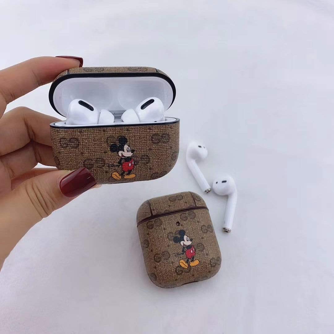 Tunde Store Colorful Louis Vuitton And Gucci Airpods & Airpods Pro Leather Cases