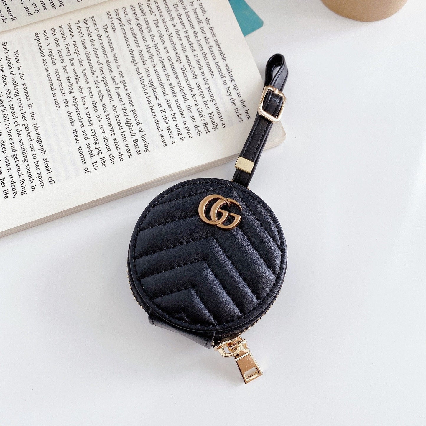 Tunde Store Colorful Louis Vuitton And Gucci Airpods Pro Leather Bag