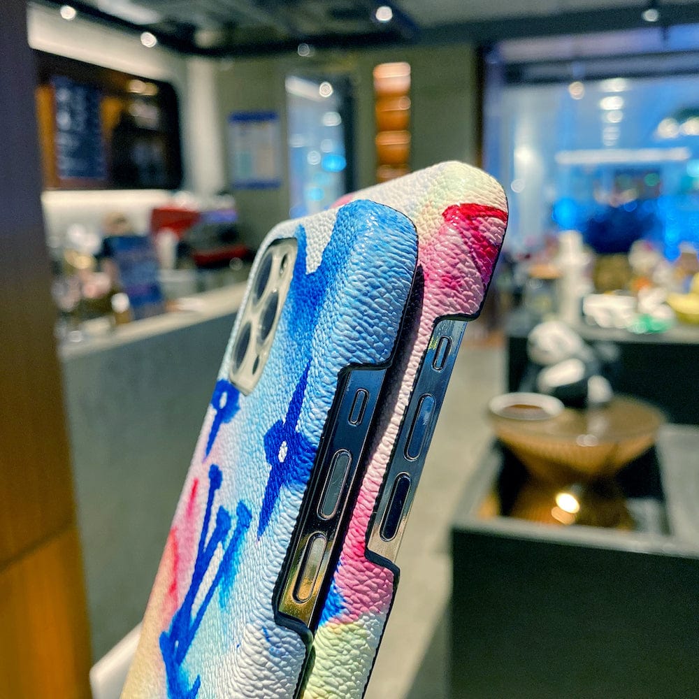 Tunde Store Colorful Louis Vuitton Cases for iPhone | iPhone 11-14 Covers